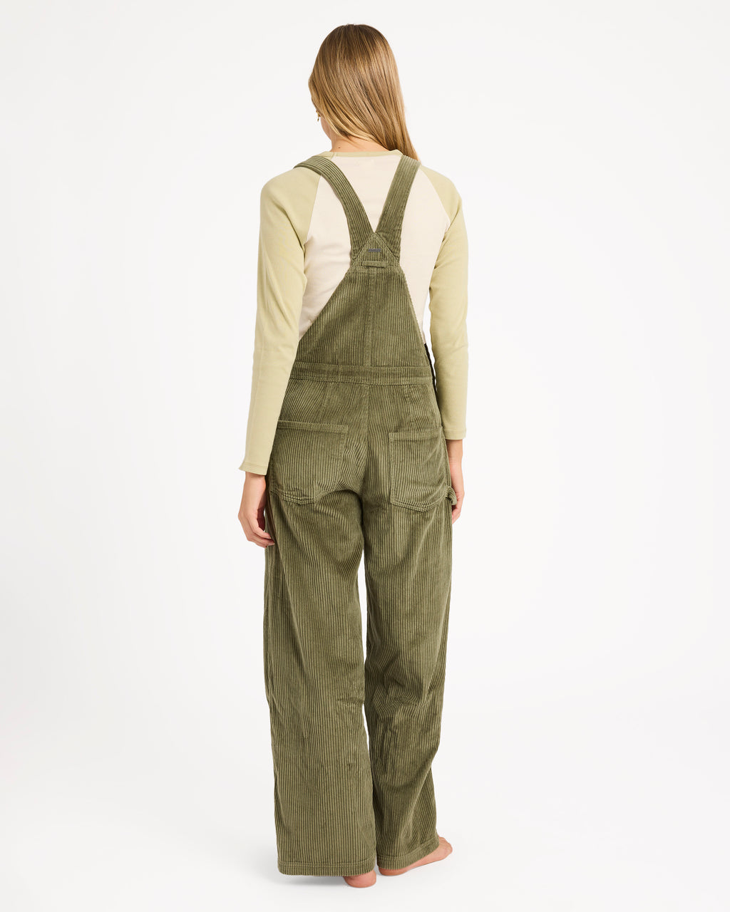 Womens Vacay Cord Overall
