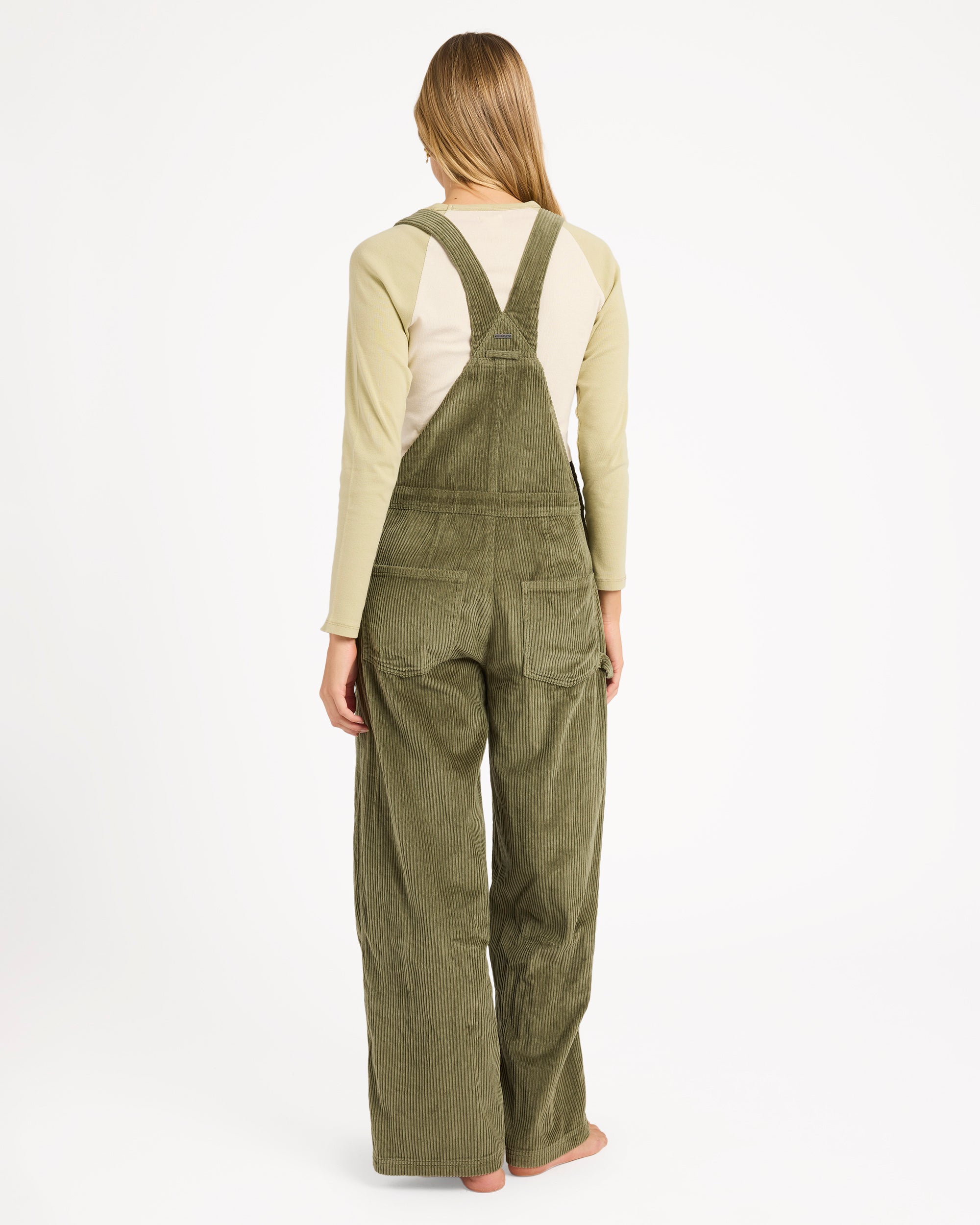 Womens Vacay Cord Overall