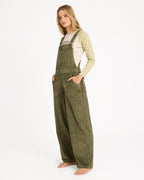 Womens Vacay Cord Overall