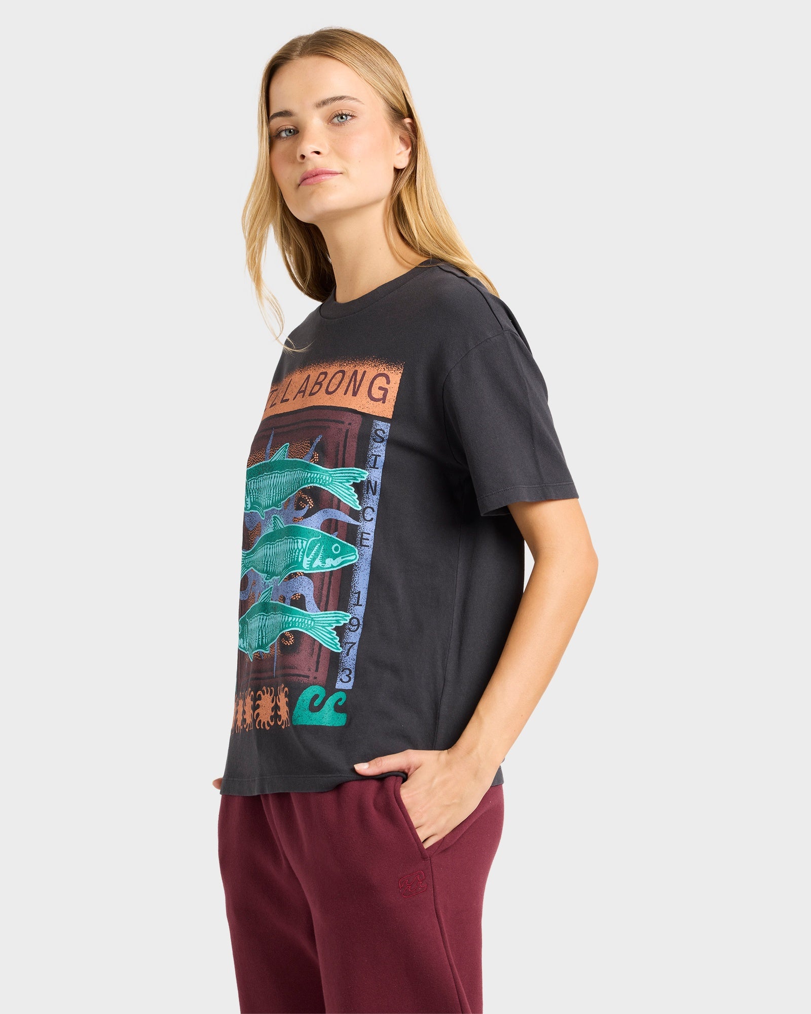 Womens Rip Currents Oversized T-Shirt