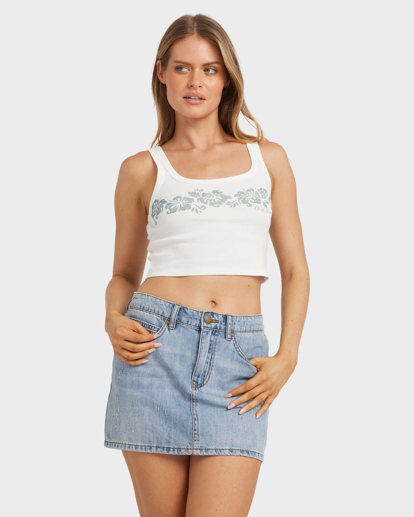 Womens Tropical Mixer Tank