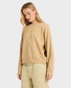 Womens Echo Crew Neck Fleece Top