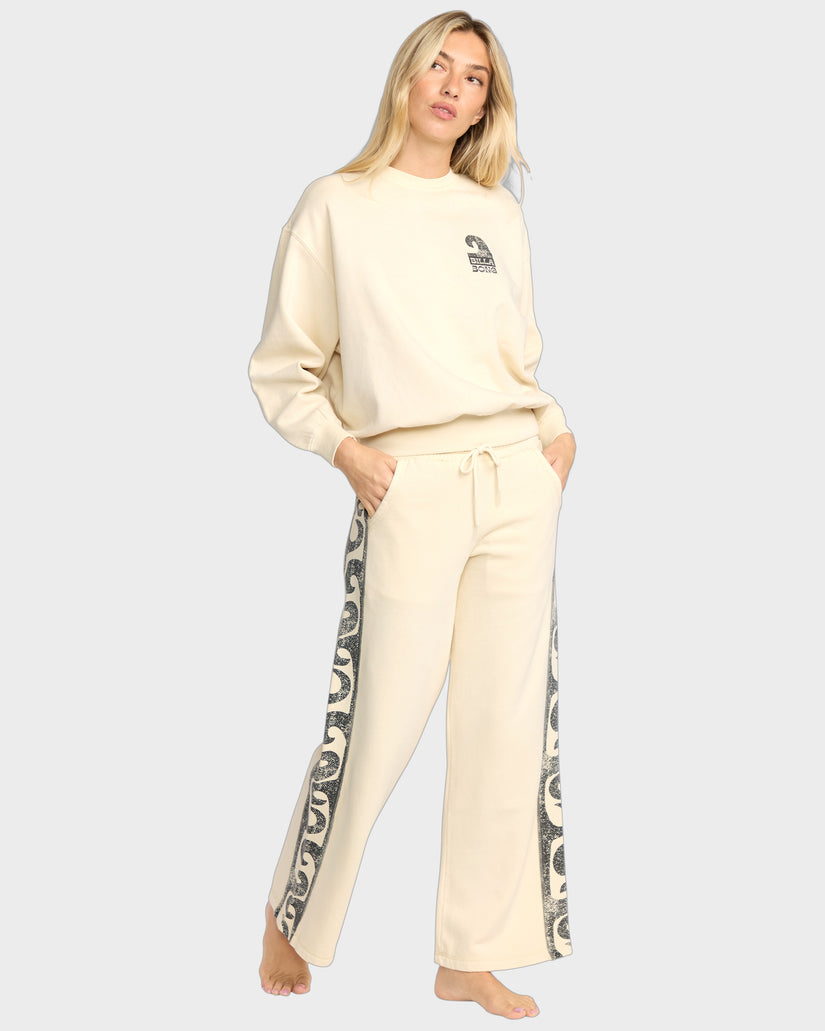 Womens Sun Wave Livin Kendall Crew Neck