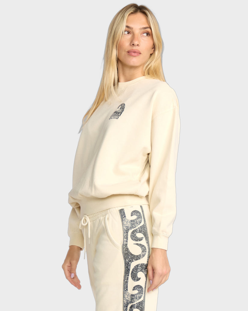 Womens Sun Wave Livin Kendall Crew Neck