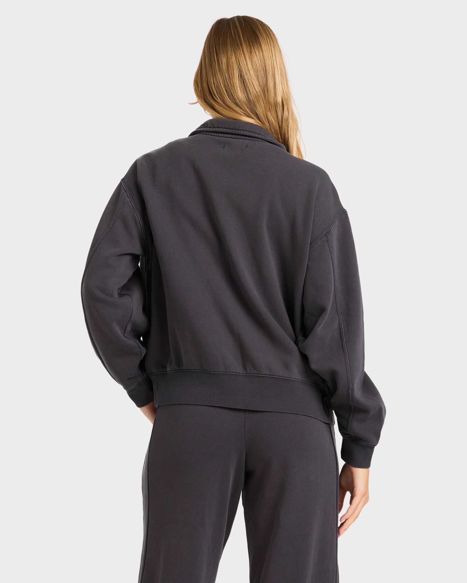 Womens The Avery Zip Fleece Top