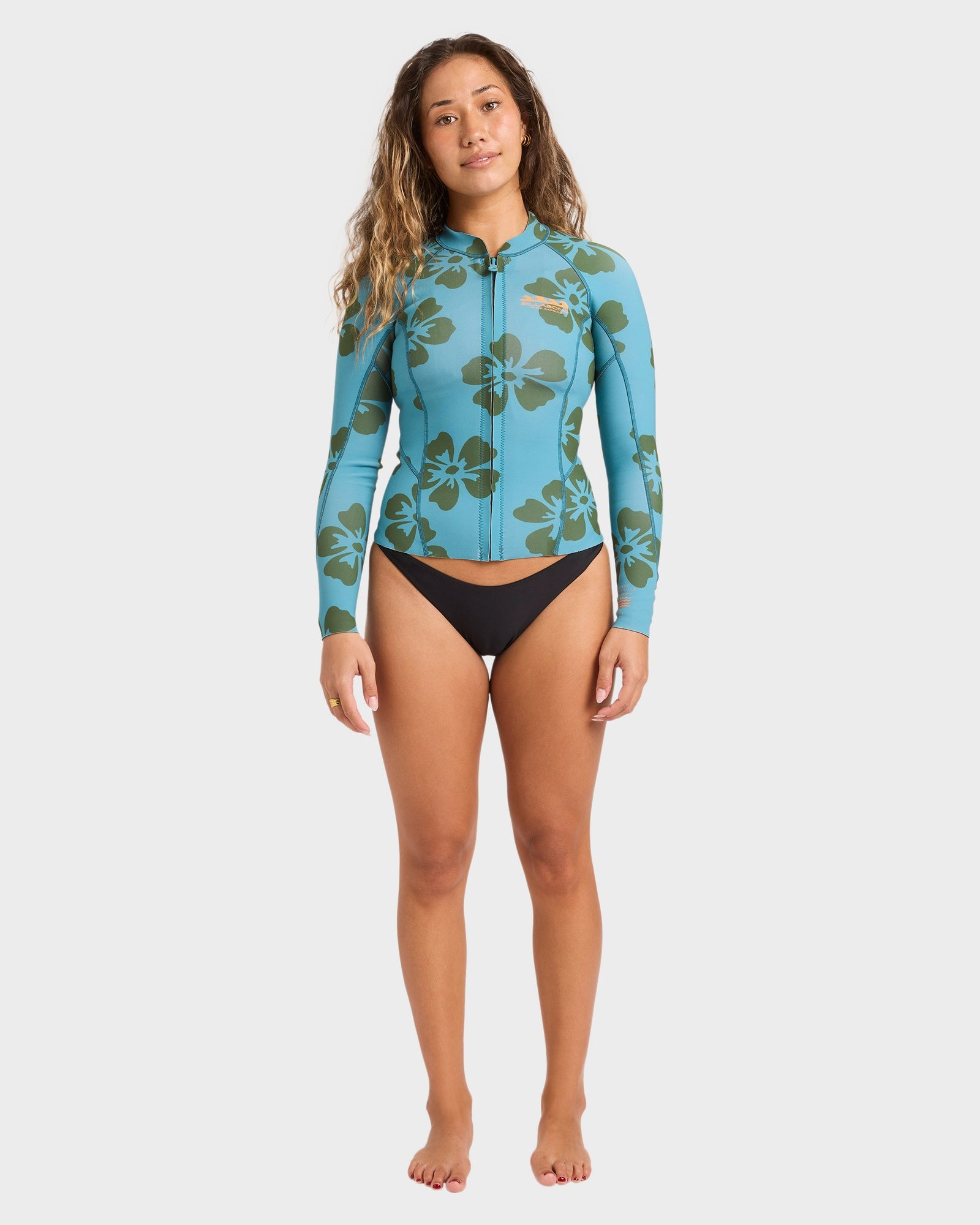 Womens 1/1 Peeky Long Sleeve Wetsuit Top