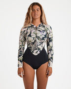 Womens 2/2Mm Salty Dayz Natural Long Sleeve Springsuit