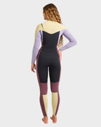 Womens 3/2mm Synergy Natural Chest Zip Steamer Wetsuit