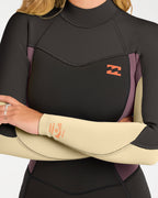 Womens 3/2Mm Synergy Back Zip Long Sleeve Fullsuit