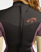 Womens 3/2Mm Synergy Back Zip Long Sleeve Fullsuit