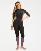 Womens 3/2Mm Synergy Back Zip Long Sleeve Fullsuit