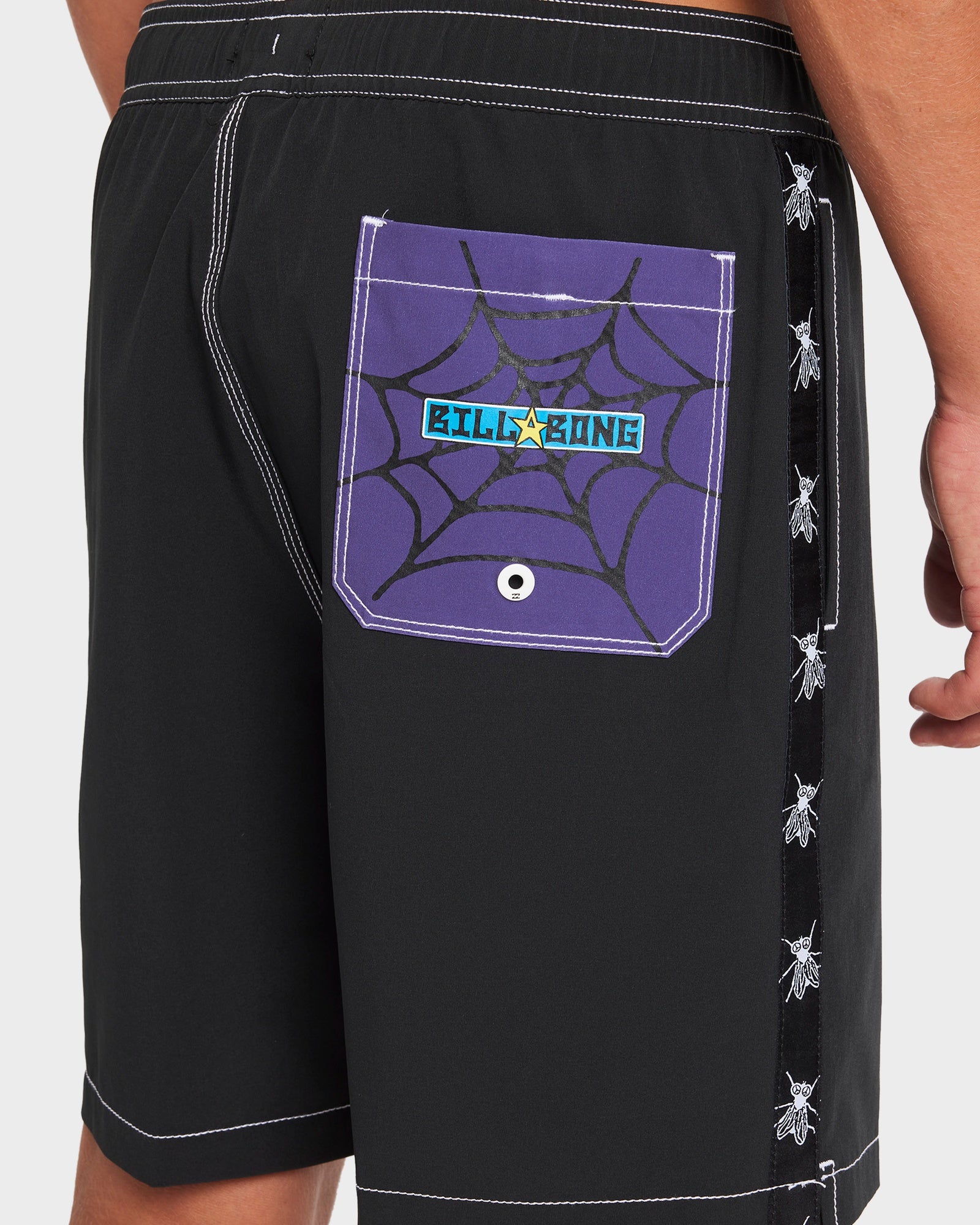Boys 8-16 Bong Fly 19" Swim Shorts
