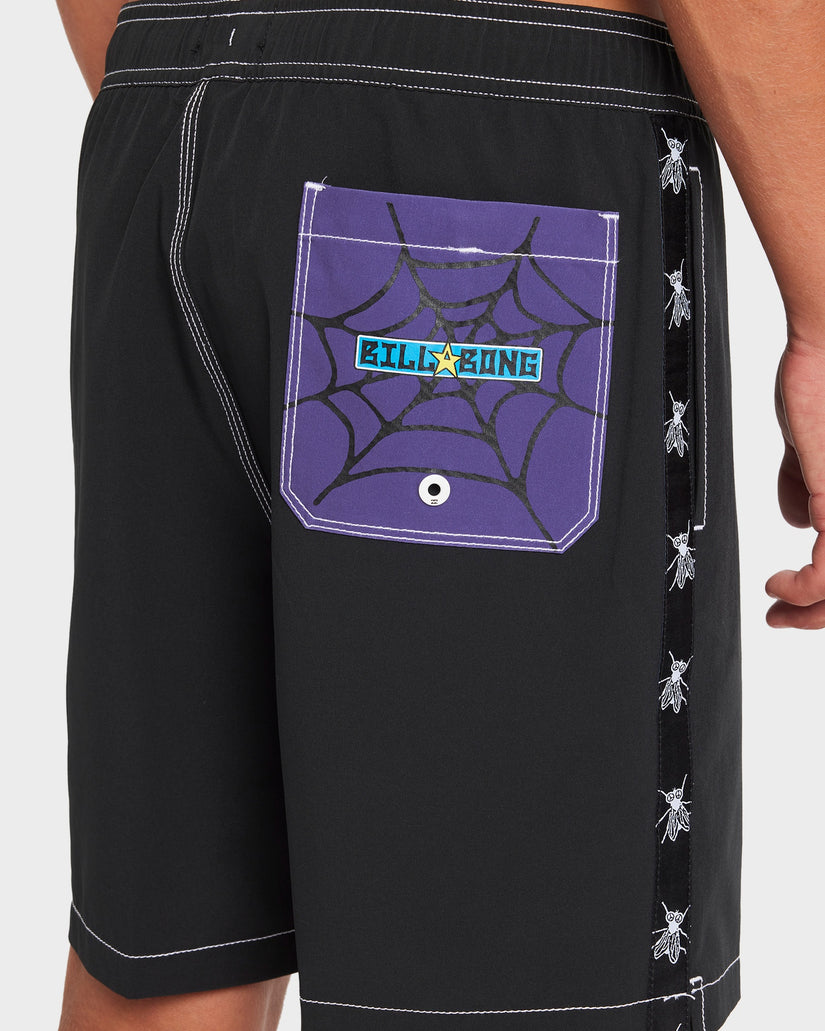 Boys 8-16 Bong Fly 19" Swim Shorts