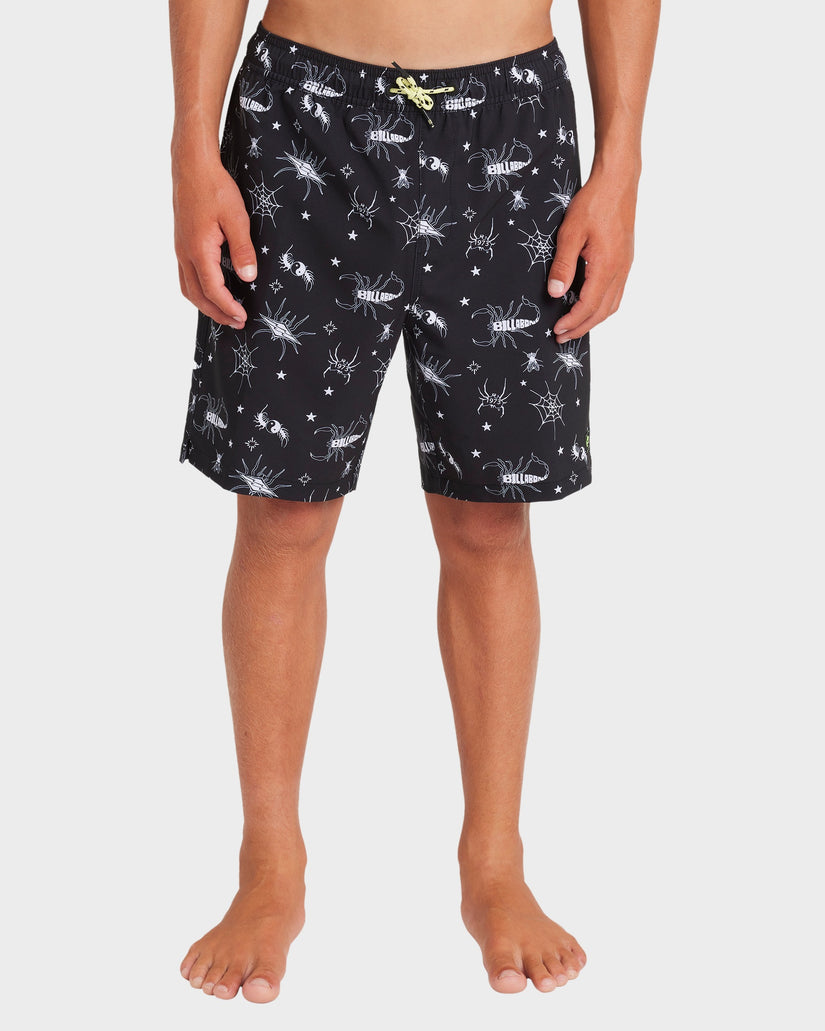 Boys 8-16 Creatures 13" Swim Shorts
