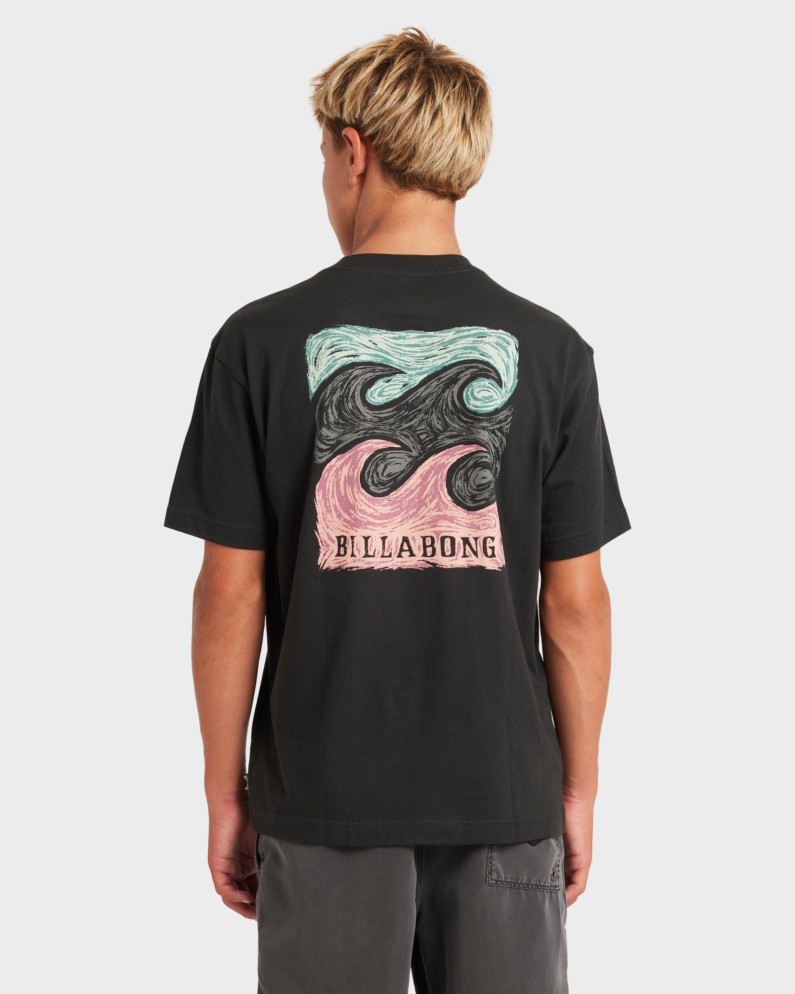 Boys 8-16 Crayon Wave T-Shirt