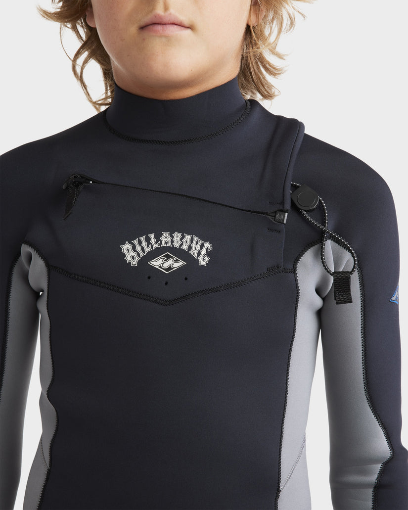Boys 8-16 3/2mm Absolute Natural Chest Zip Wetsuit