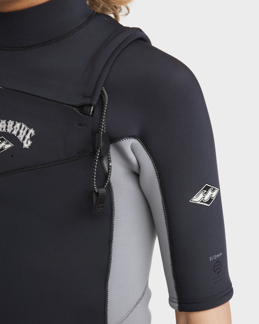 Boys 8-16 Absolute Natural Chest Zip Wetsuit