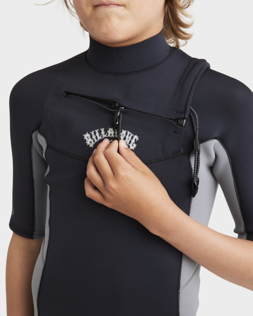 Boys 8-16 Absolute Natural Chest Zip Wetsuit