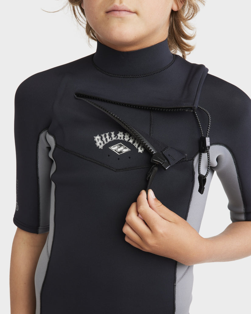 Boys 8-16 Absolute Natural Chest Zip Wetsuit