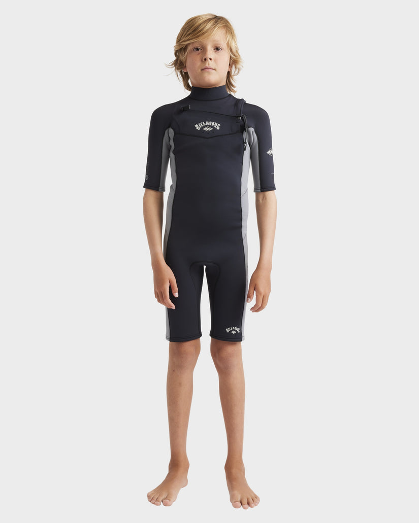 Boys 8-16 Absolute Natural Chest Zip Wetsuit