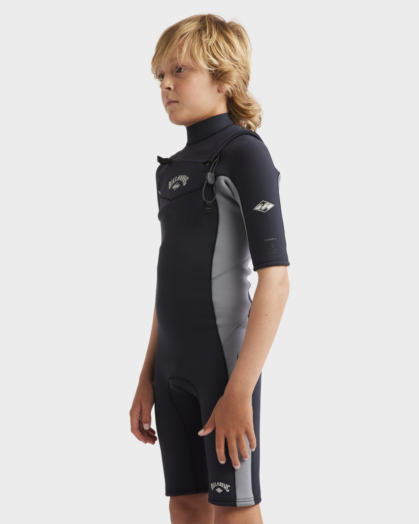 Boys 8-16 Absolute Natural Chest Zip Wetsuit