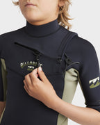 Boys 8-16 Absolute Natural Chest Zip Fullsuit