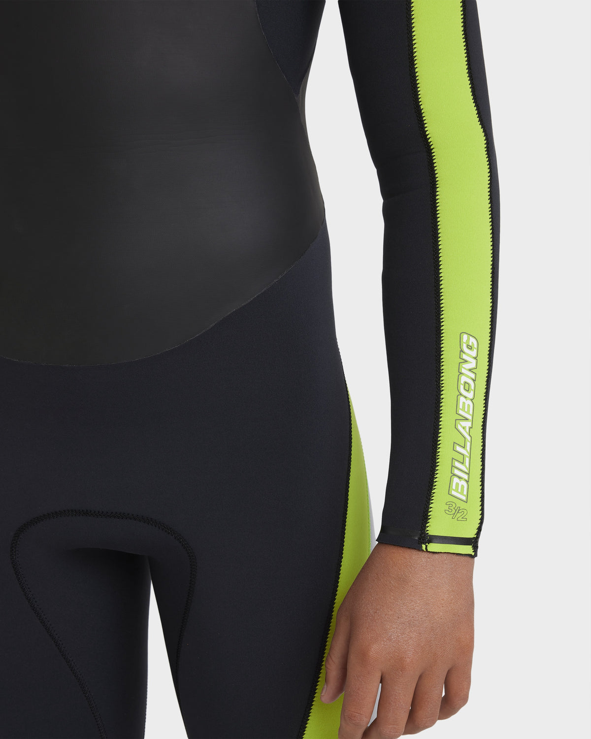 Boys 8-16 3/2 Oscillator Chest Zip Wetsuit