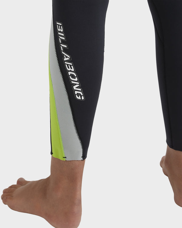 Boys 8-16 3/2 Oscillator Chest Zip Wetsuit