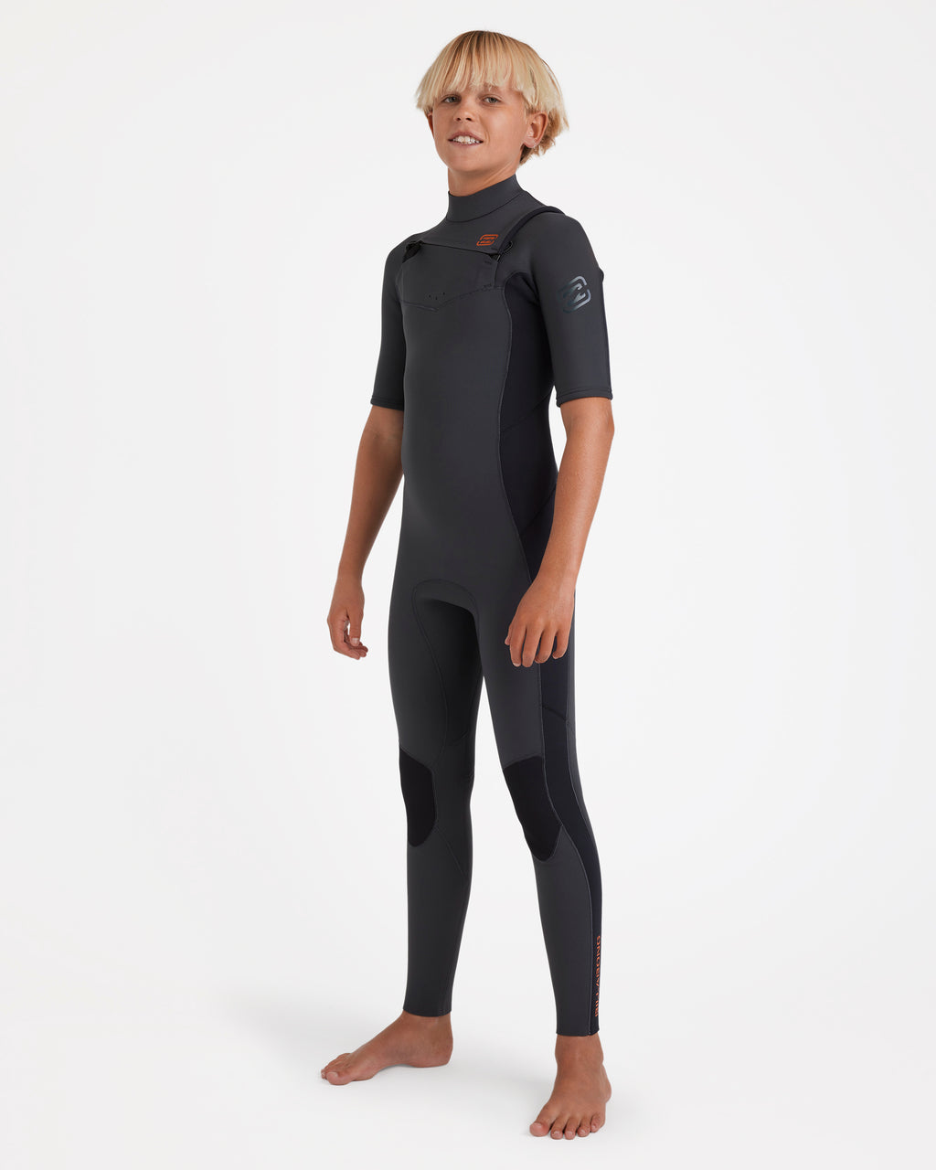 Boys 8-16 2/2mm Absolute Natural Chest Zip GBS Fullsuit