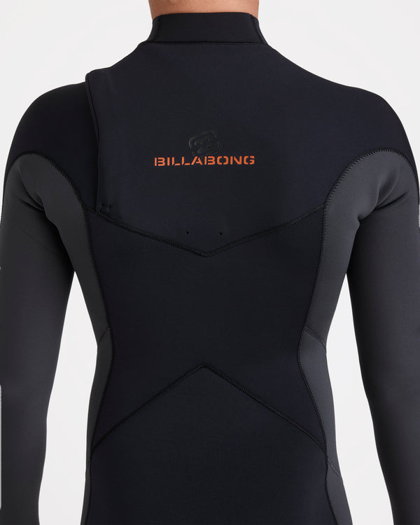 Boys 8-16 4/3mm Absolute Natural Chest Zip Steamer Wetsuit