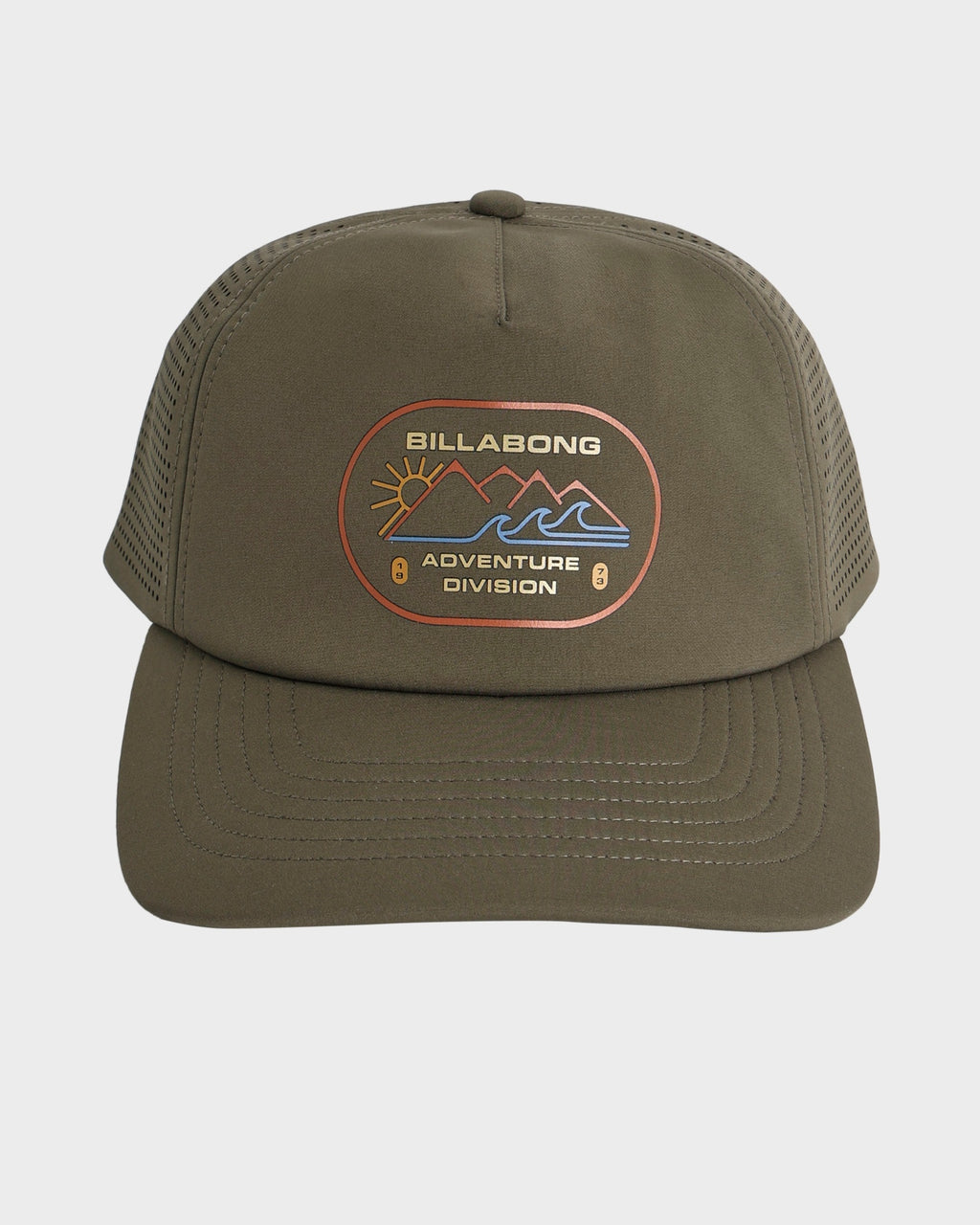 Mens Adiv Tech 6 Panel Snapback Cap