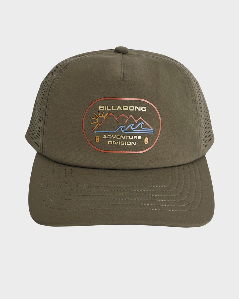 Mens Adiv Tech 6 Panel Snapback Cap