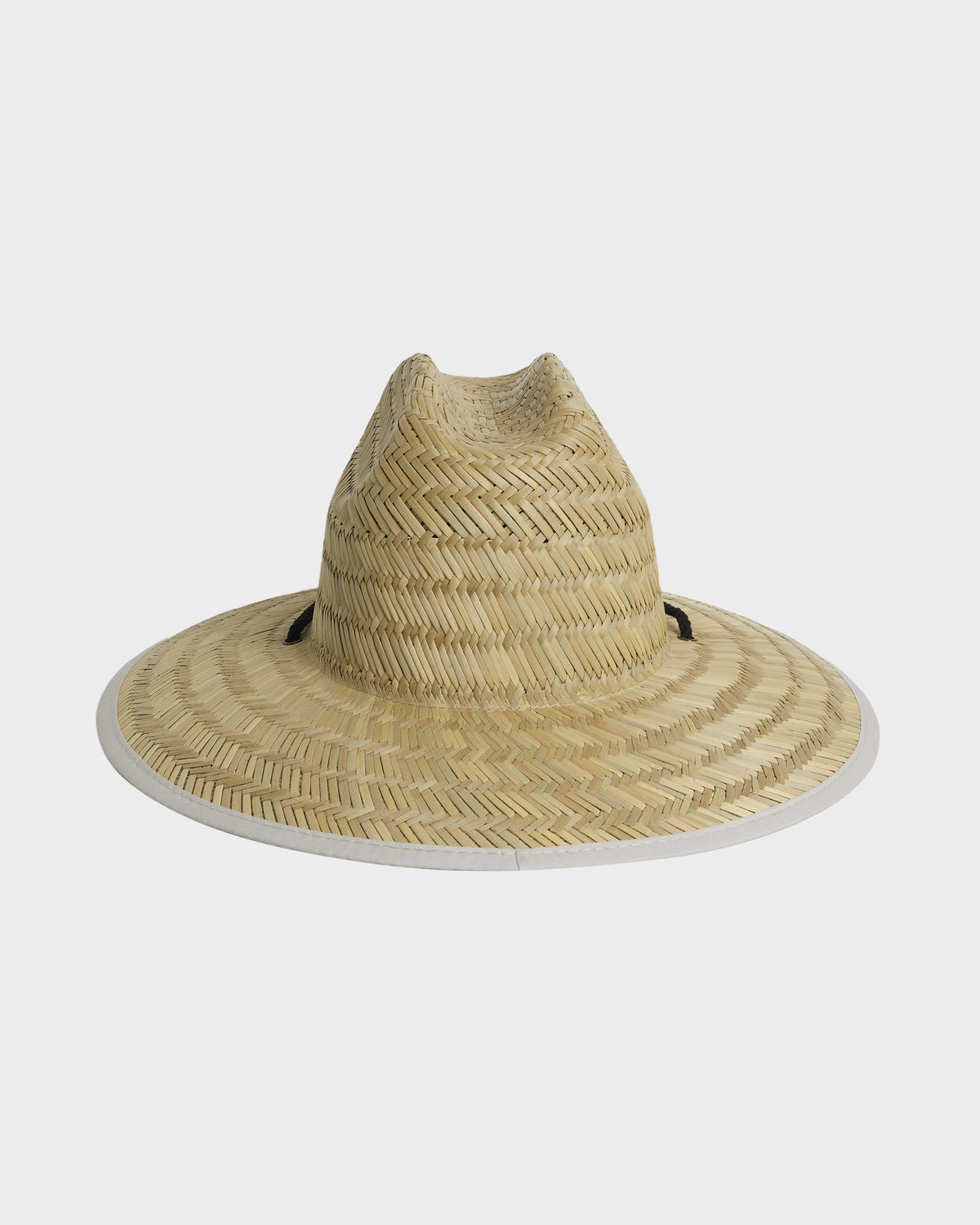 Mens Tides Print Straw Hat