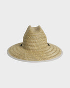 Mens Tides Print Straw Hat