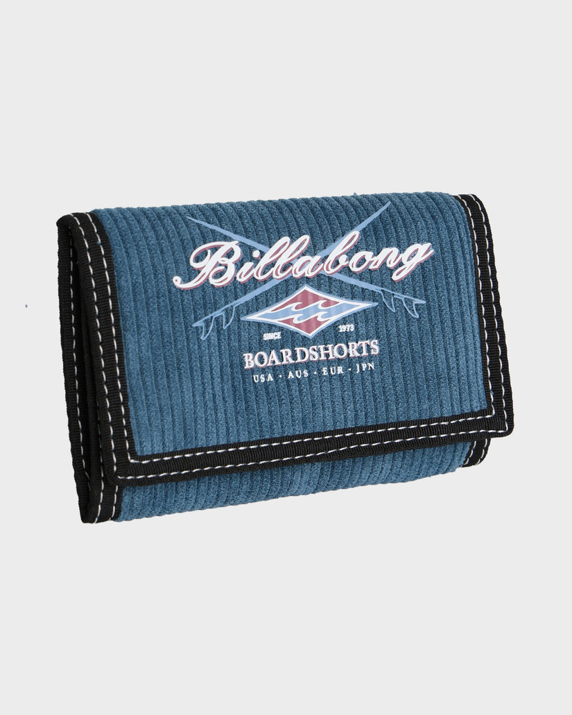 Mens Atom Velcro Tri Fold Wallet