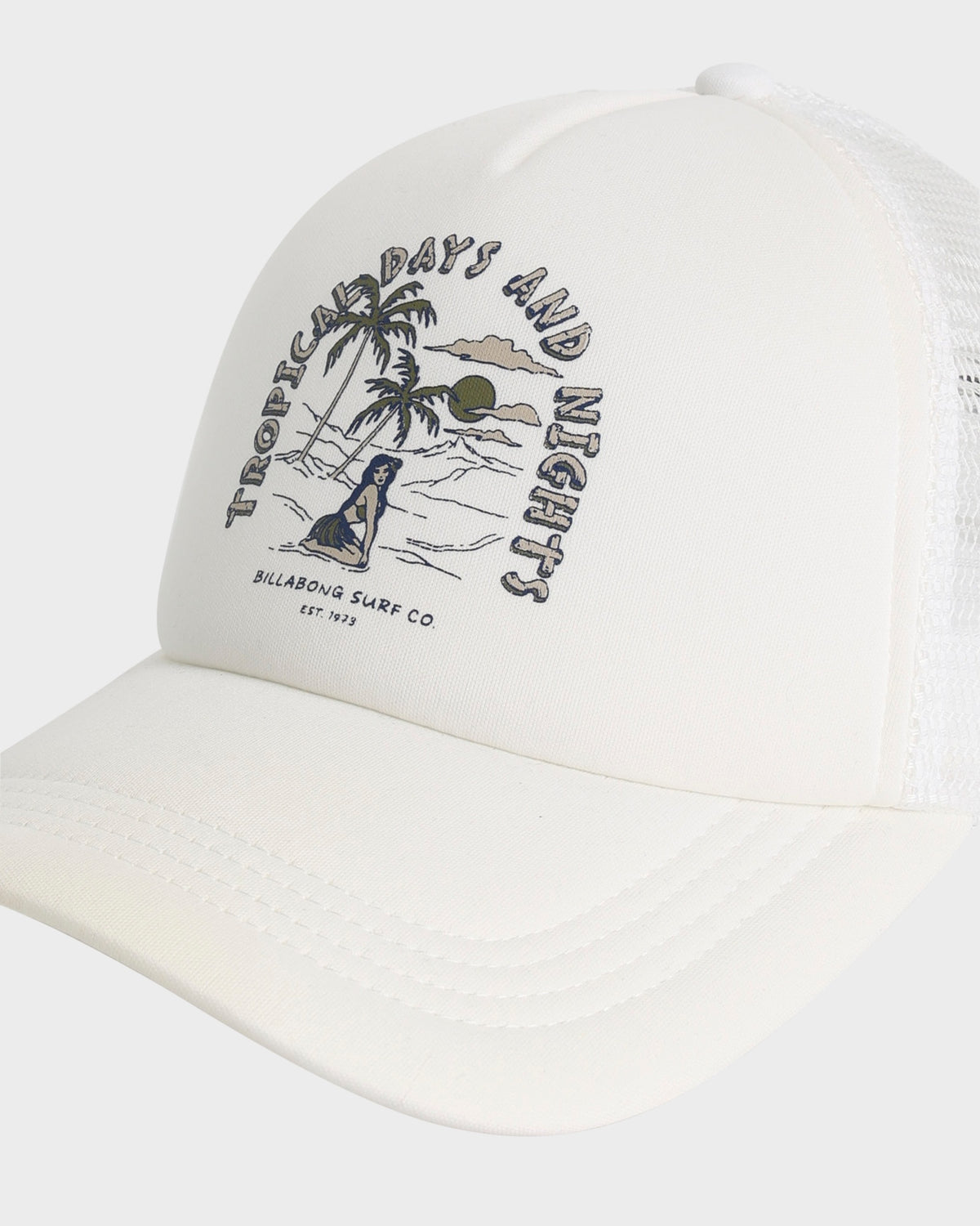 Womens Welcome To Hawaii Adjustable Snapback Cap