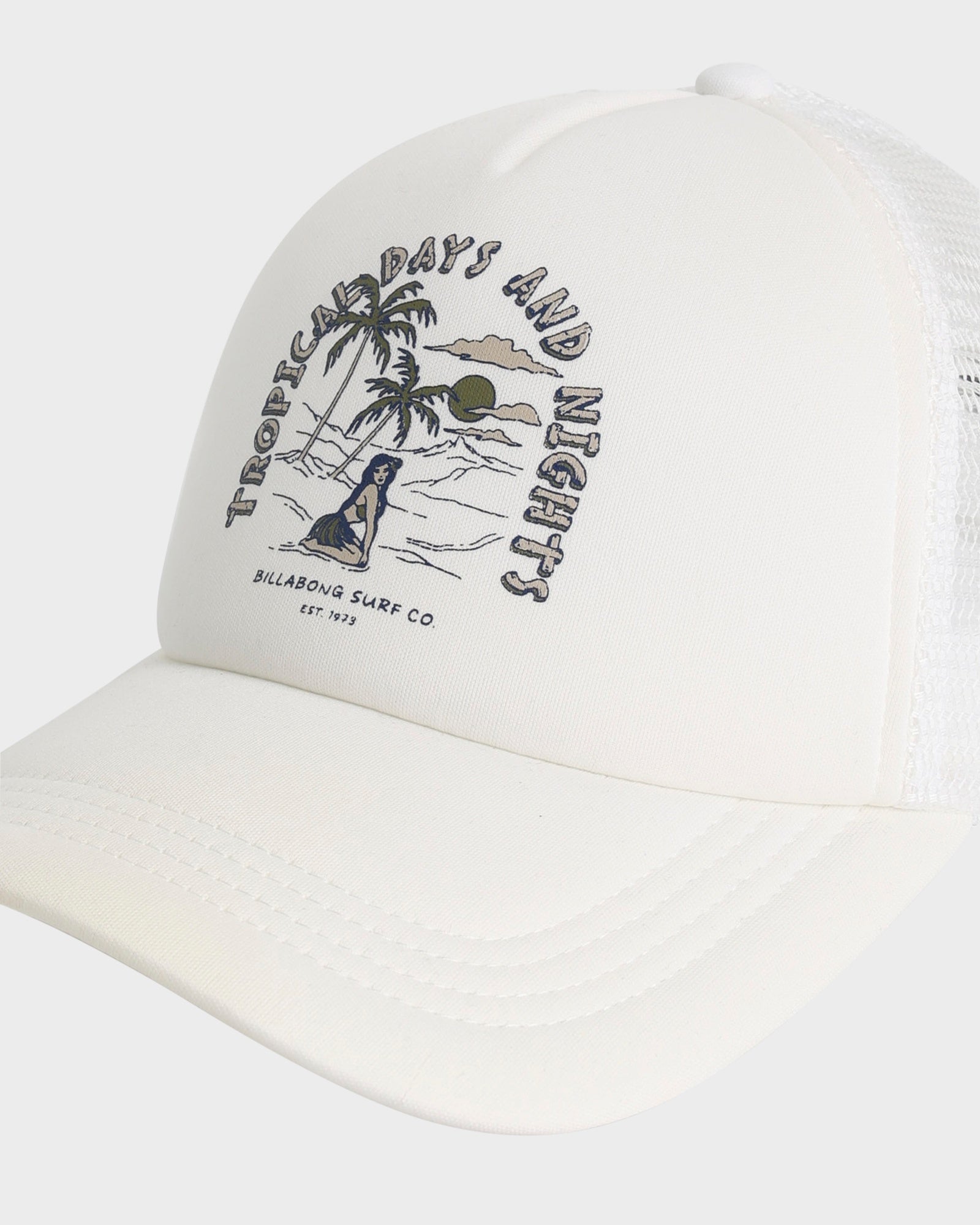 Womens Welcome To Hawaii Adjustable Snapback Cap