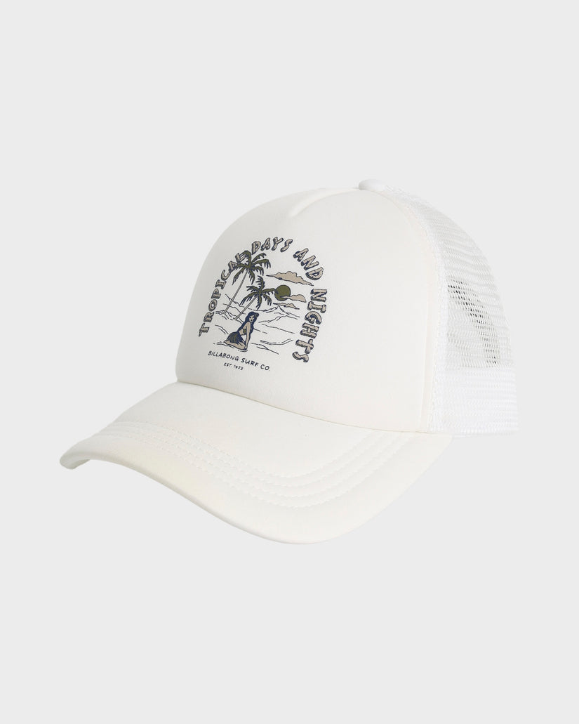 Womens Welcome To Hawaii Adjustable Snapback Cap