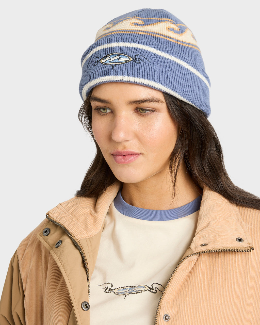 Womens Wave Break Beanie