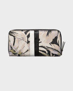 Womens Zip Around Bi-Fold Wallet