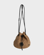 Womens Date Palm Shoulder Bag