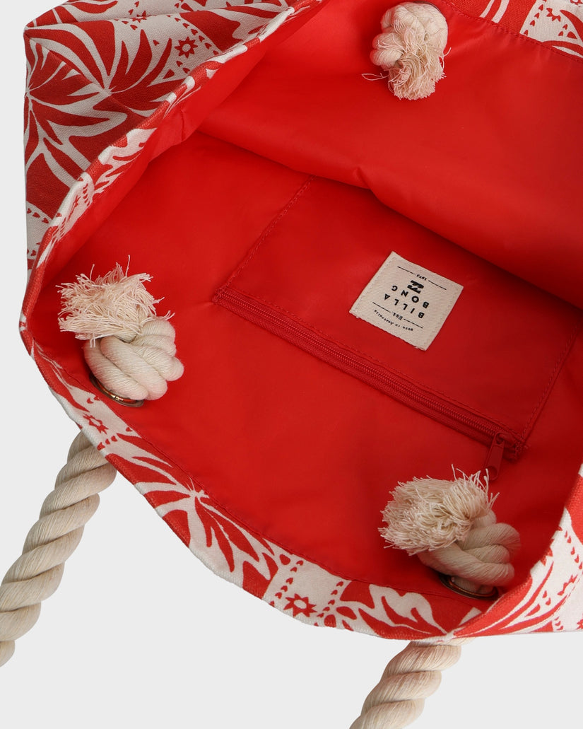 Row Of Palms Tote Bag