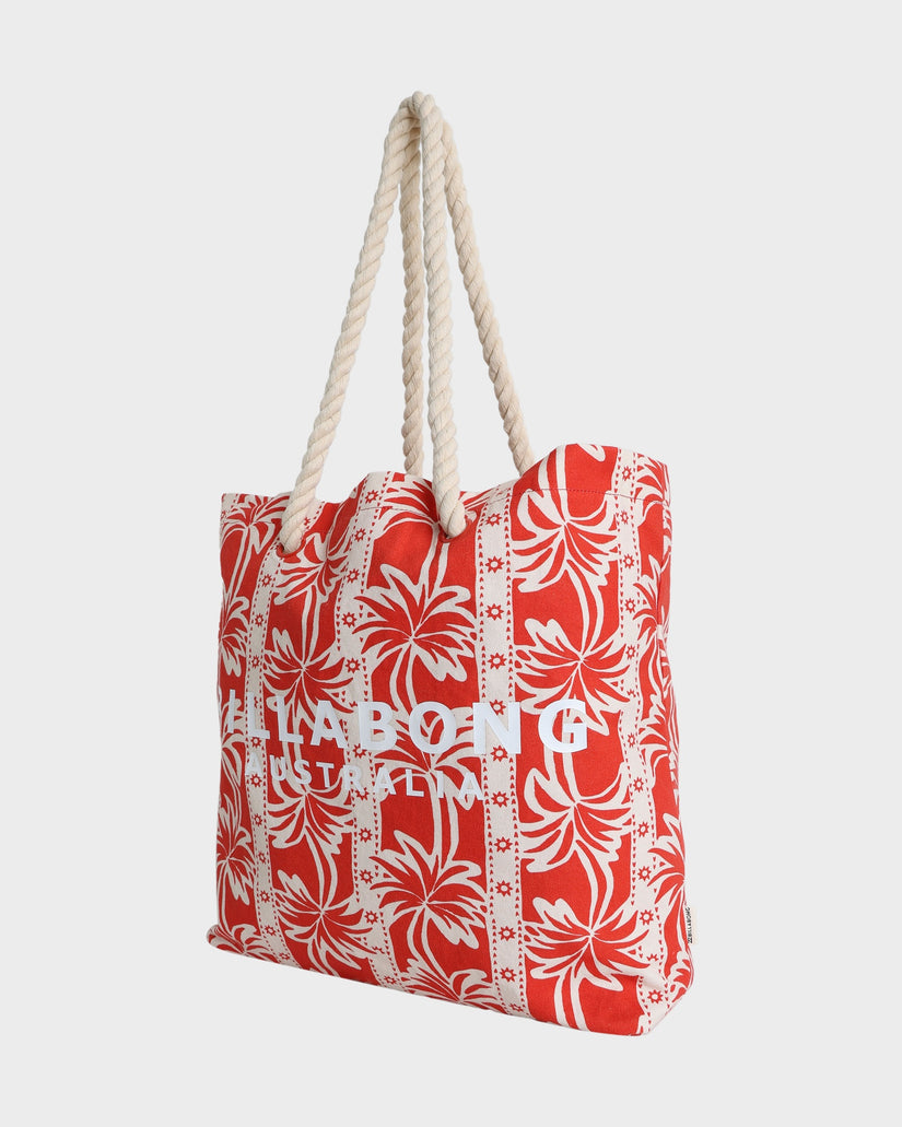 Row Of Palms Tote Bag