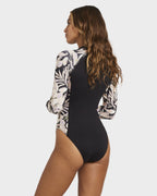 Womens Drifting Coast Upf 50 Long Sleeve Rash Vest