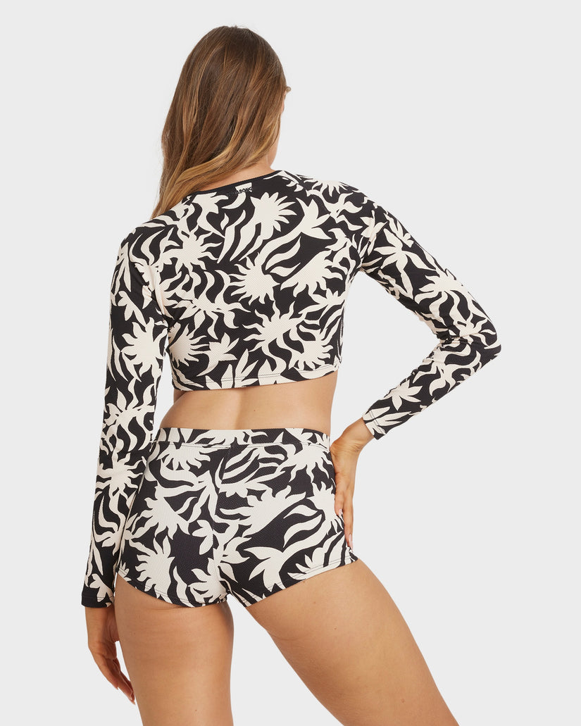 Womens By My Side Cropped Rash Vest