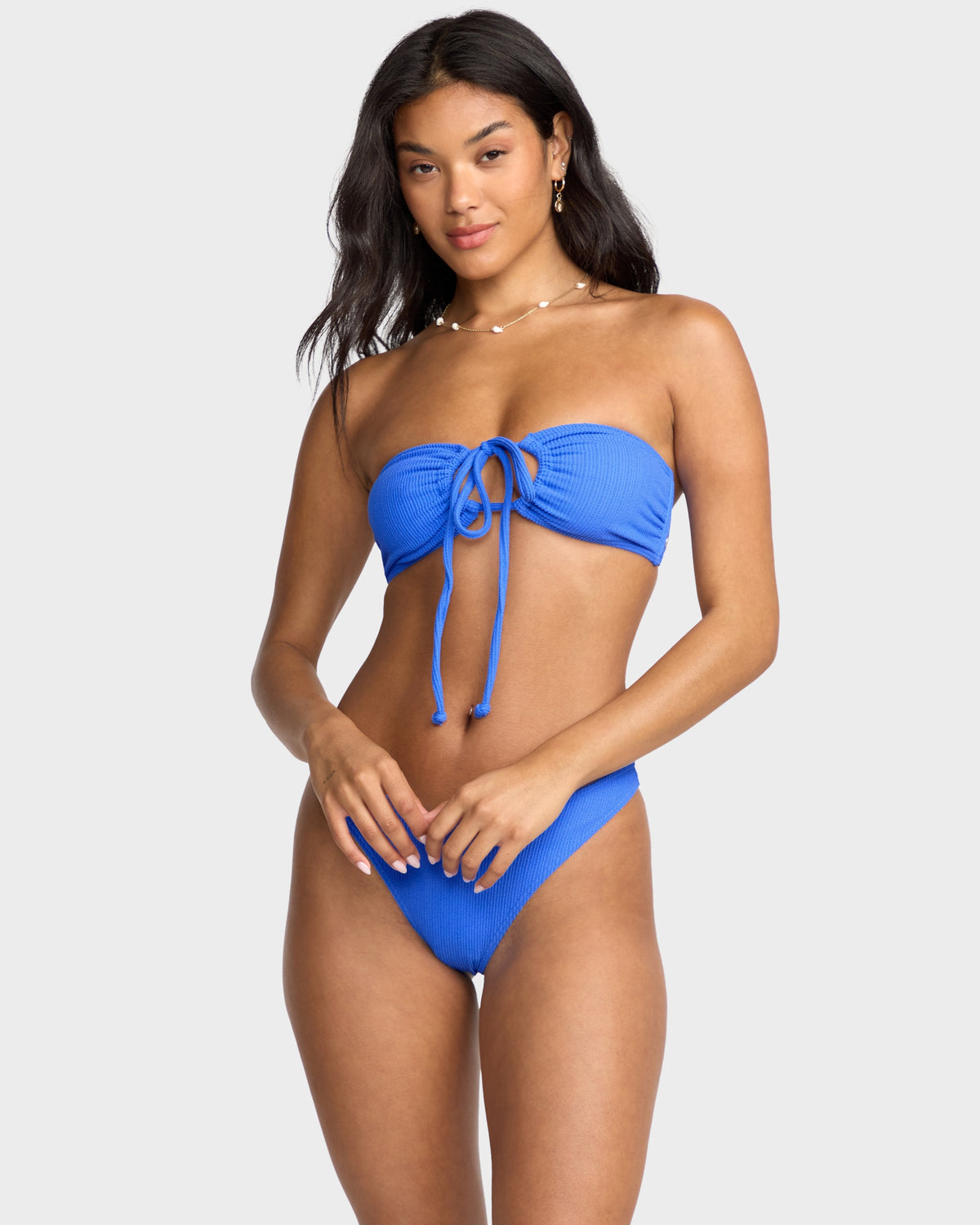 Womens Sunrays Drew Bandeau Bikiin Top