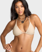 Womens Tanlines Multi Tri Bikini Top