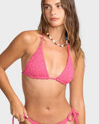 Womens We'Re Wild Remi Tri Bikini Top