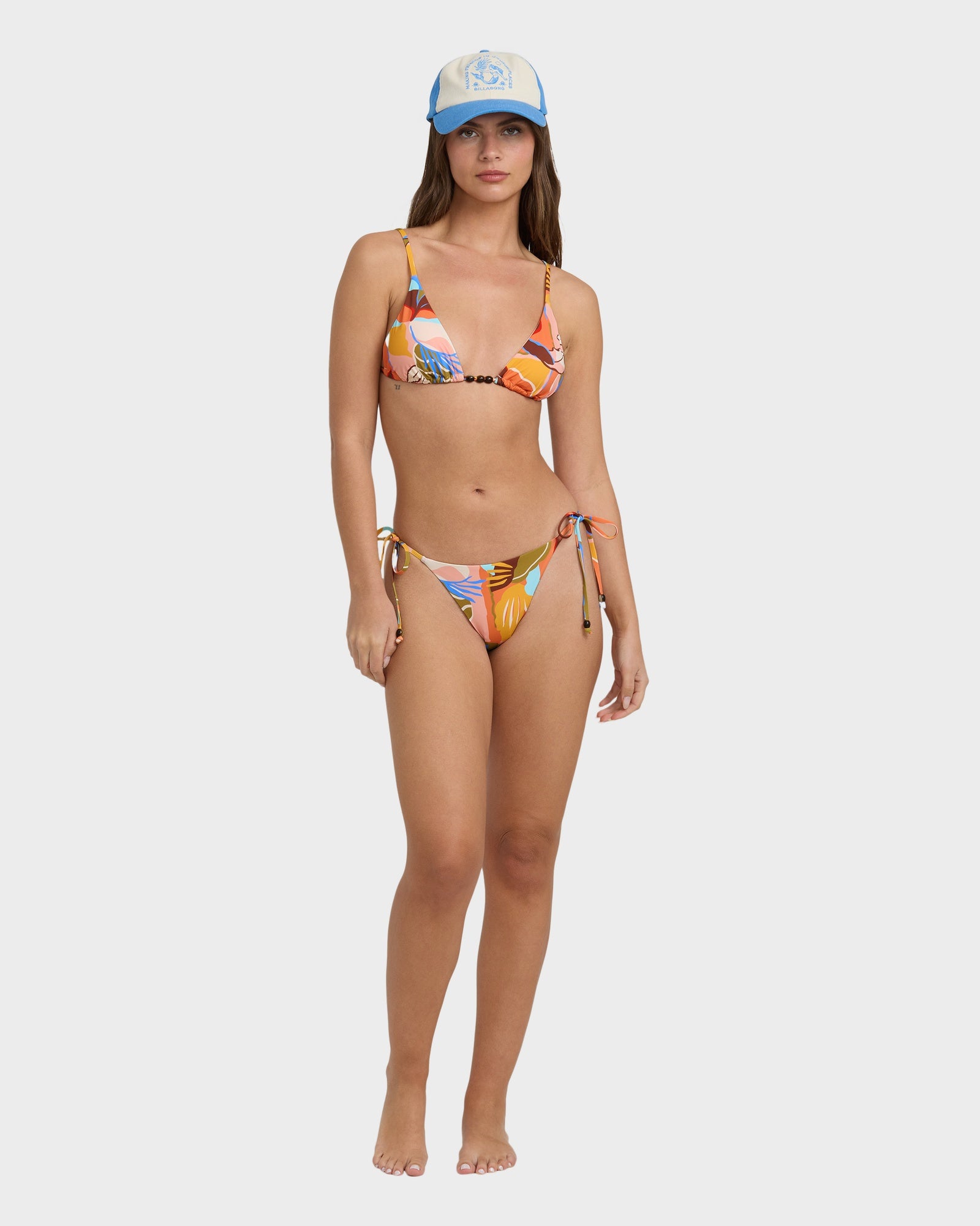 Womens Lei Daze Tall Slide Triangle Bikini Top