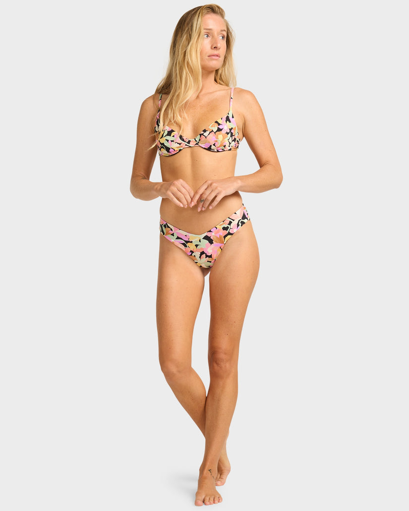 Womens Faith In Flowers Bikini Top